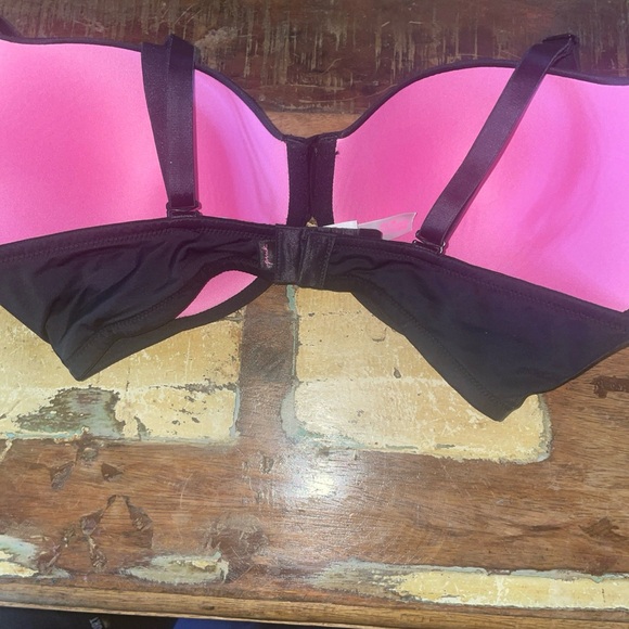 Victoria’s Secret Pink T-shirt Bra, Black, 34 DD - Picture 4 of 8